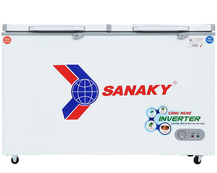 Tủ Đông Mát Sanaky Inverter 365 Lít VH-5699W3