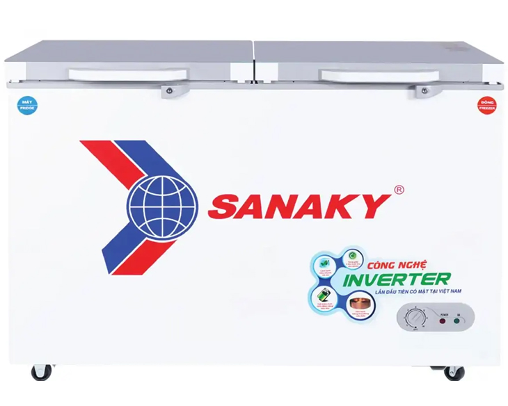 Tủ Đông Mát Sanaky Inverter 365 Lít VH-5699W4K