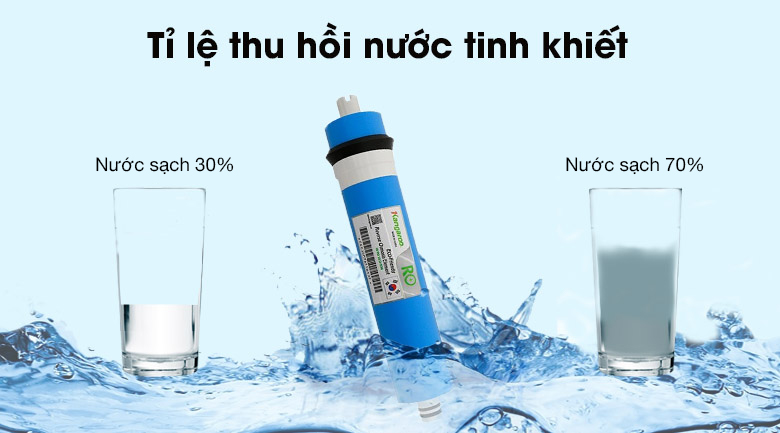 Máy lọc nước R.O nước mặn, nước lợ Kangaroo KG3500AVTU 10 lõi - Tỉ lệ lọc 3 - thải 7