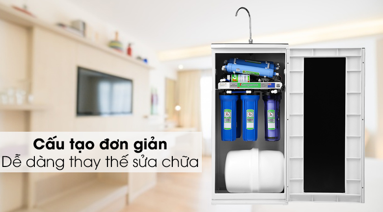 Chế độ cút nối nhanh - Máy lọc nước RO Kangaroo KG3500AVTU 10 lõi