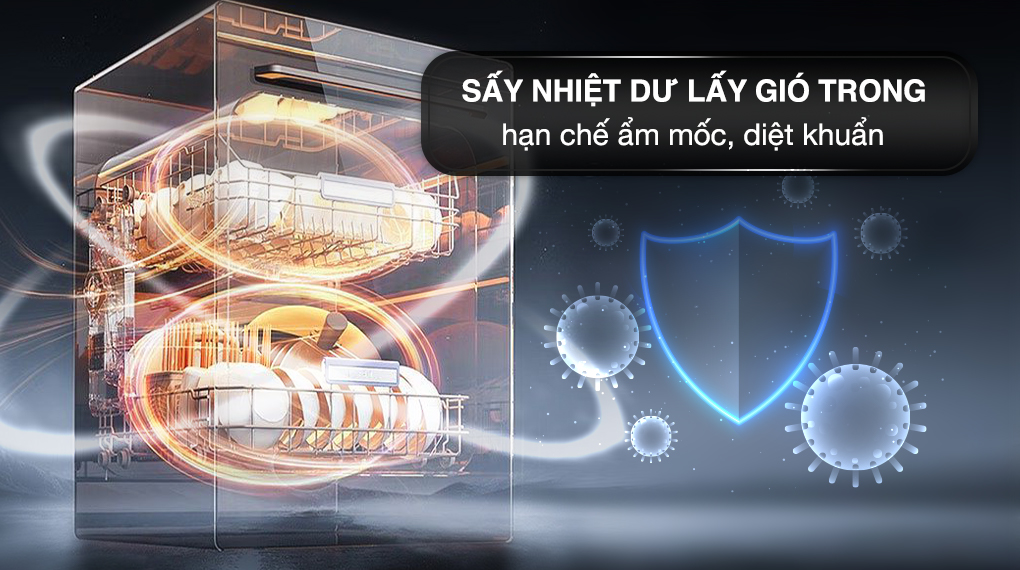 Máy rửa chén độc lập Galanz W45A3A401M-0E1