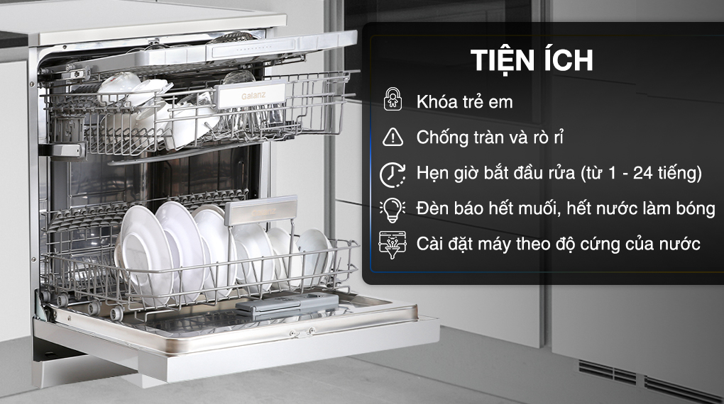 Máy rửa chén độc lập Galanz W60B1A401M-AE5(SS)