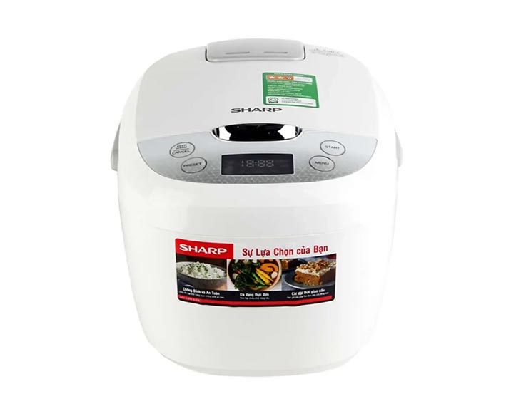 Nồi cơm điện tử Sharp 1.8 lít KS-COM186EV-GL
