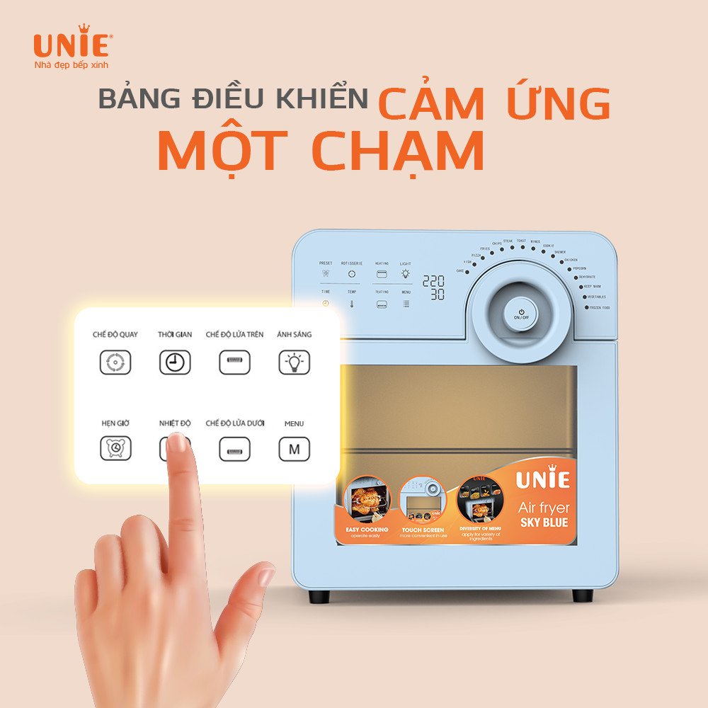 Nồi chiên không dầu Unie Blue Sky