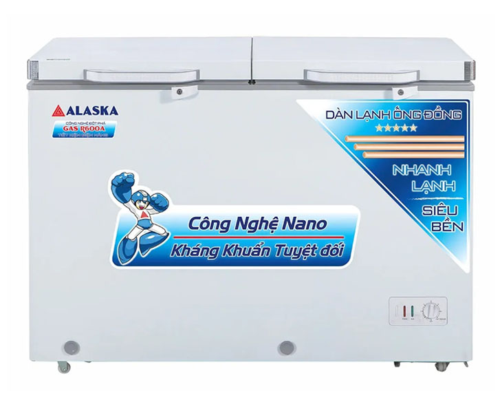 Tủ Đông Mát Alaska 455 Lít BCD 5568C