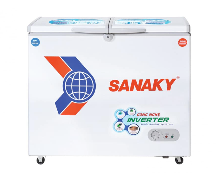 Tủ Đông Mát Sanaky Inverter 195 Lít VH-2599W3