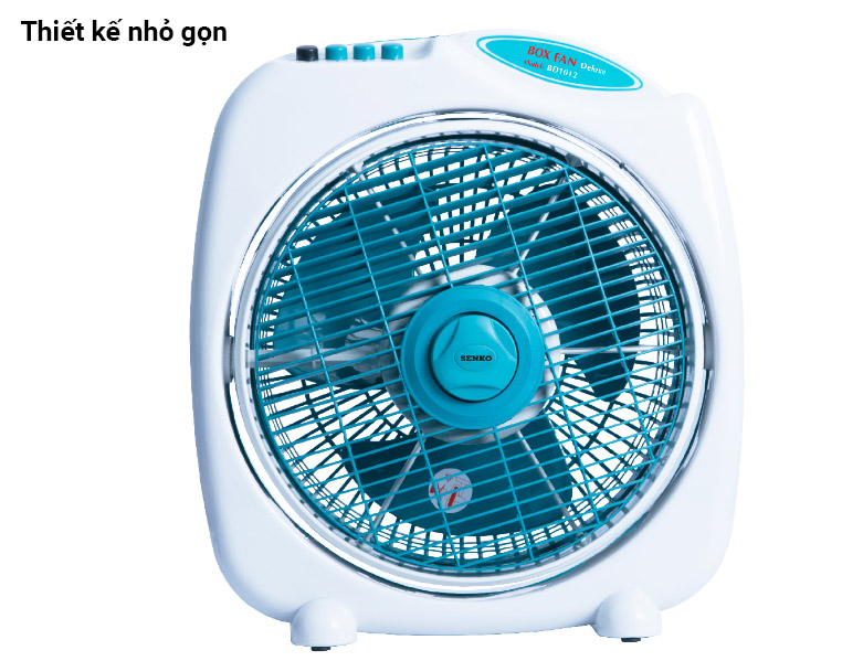 Quạt bàn đảo Senko BD1012 - Màu xám | Thiết kế nhỏ gọn