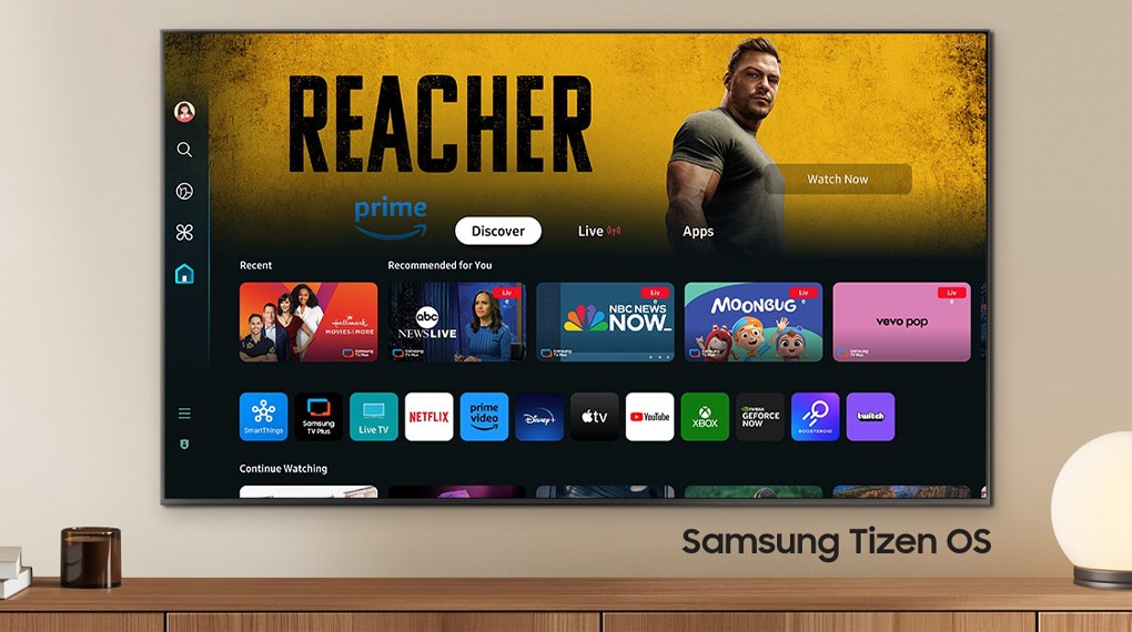 Smart Tivi Neo QLED 4K 98 inch Samsung UA98DU9000 - Hệ điều hành