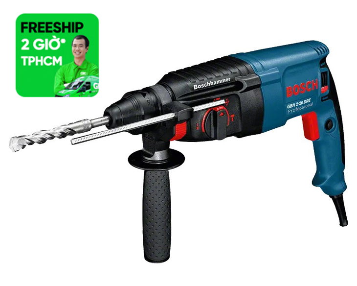 Máy khoan búa điện Bosch GBH 2-26 DRE