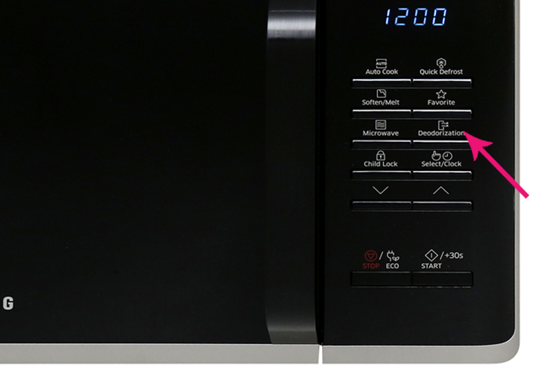 Khử mùi - Lò vi sóng Samsung MS23K3513AS/SV-N 23 lít