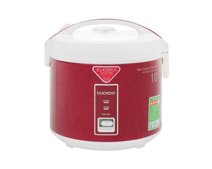 Nồi cơm điện nắp gài Cuckoo 1.8 lít CR-1081/RDWHVN