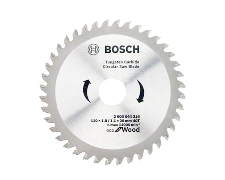Lưỡi cưa gỗ Bosch 110x20mm T40 (2608644316)