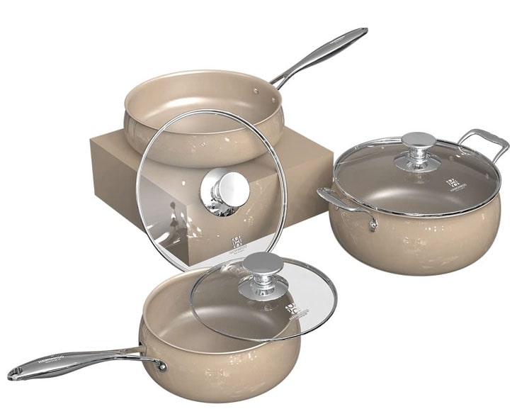 Bộ nồi chảo Hawonkoo CWH-070-CF