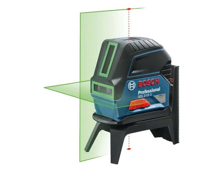 Máy cân mực tia laser xanh Bosch GCL 2-15 G 0601066J00