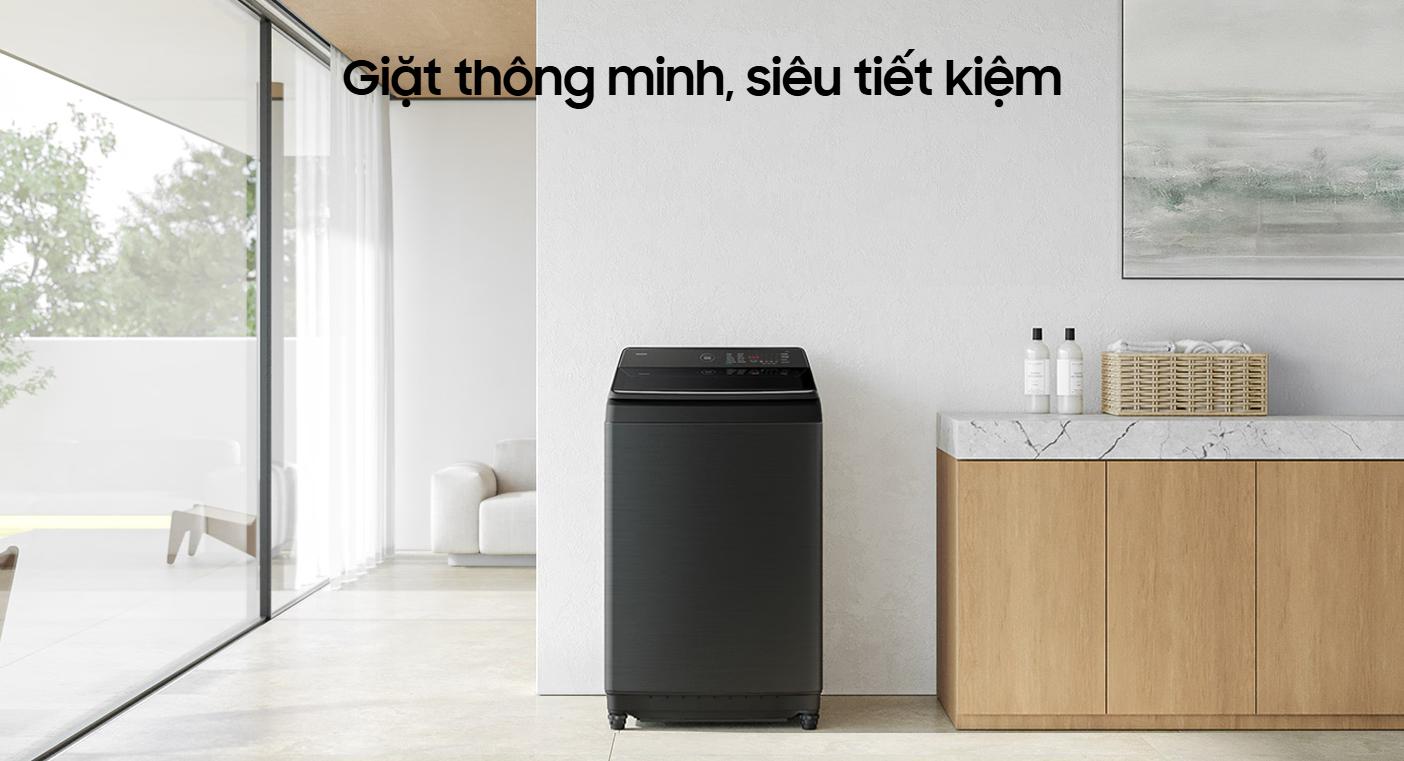 Máy giặt Samsung Inverter 15 kg WA80F15B6BSV