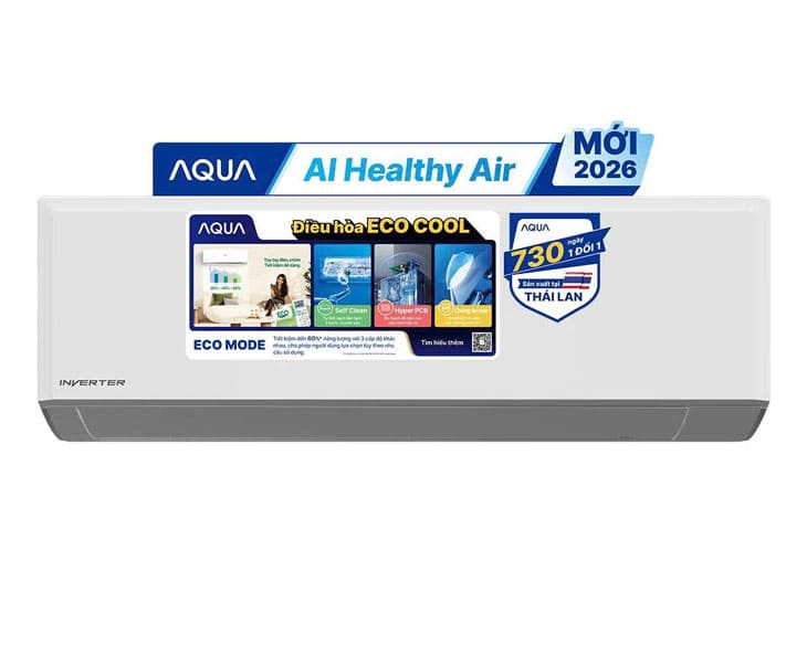 Máy lạnh Aqua Inverter 1.5 HP AQA-RV13EA