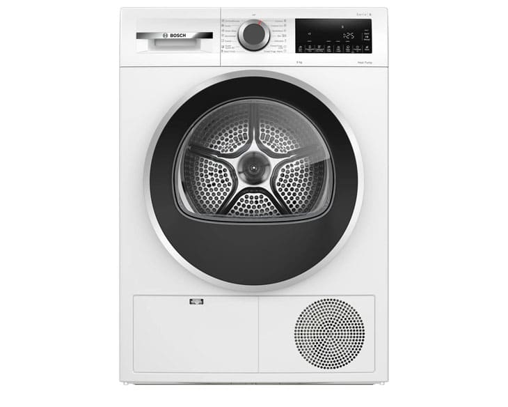 Máy Sấy Bơm Nhiệt Bosch 9 Kg WQG24200SG