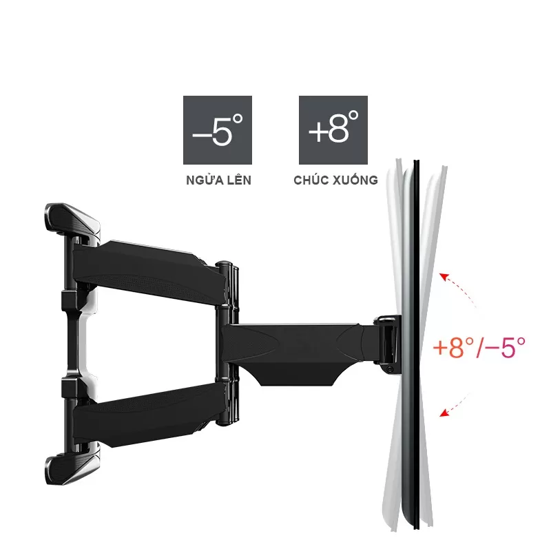E66 sở hữu tính năng gật/gù +80/-50 độ