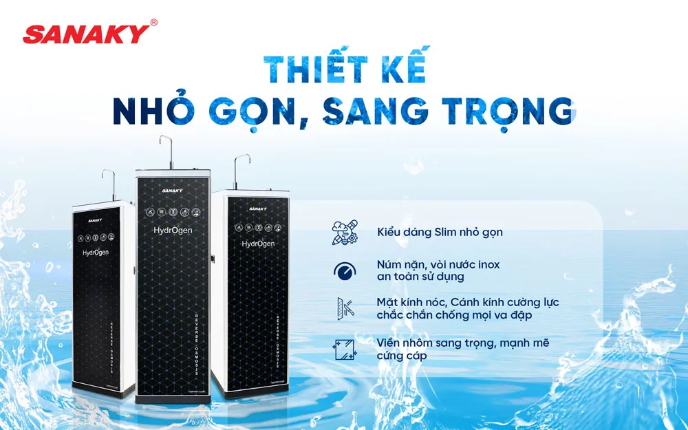 Thiết kế nhỏ gọn, sang trọng